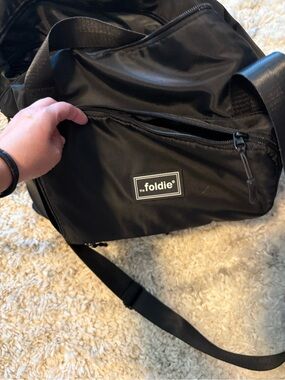The Foldie Travel Bag Black